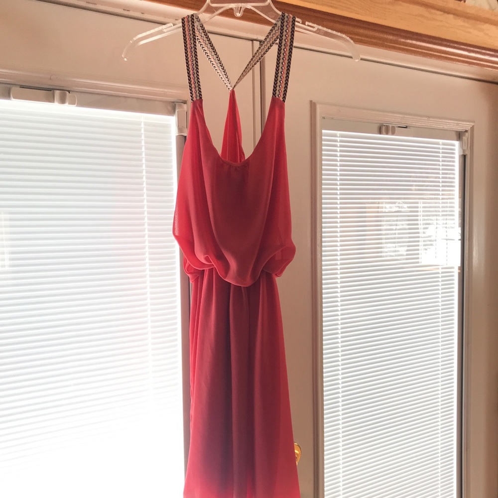 Coral Rue21 dress